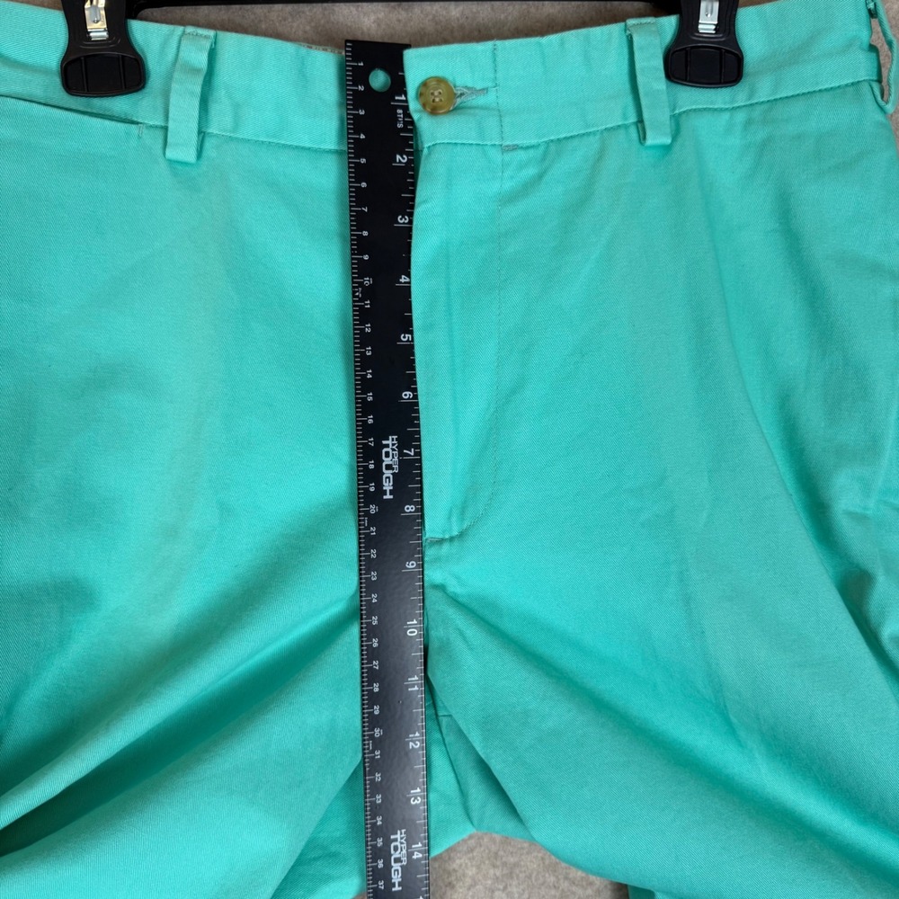Bills Khakis Classic Fit Pants 34x27.5 Cotton Chino Turquoise Green Made In USA - Picture 7 of 10